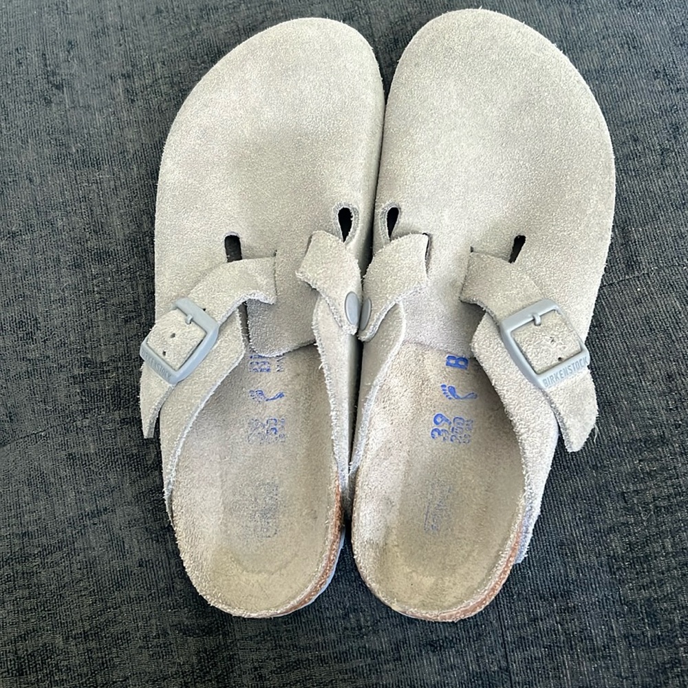 Boston Birkenstocks- narrow width